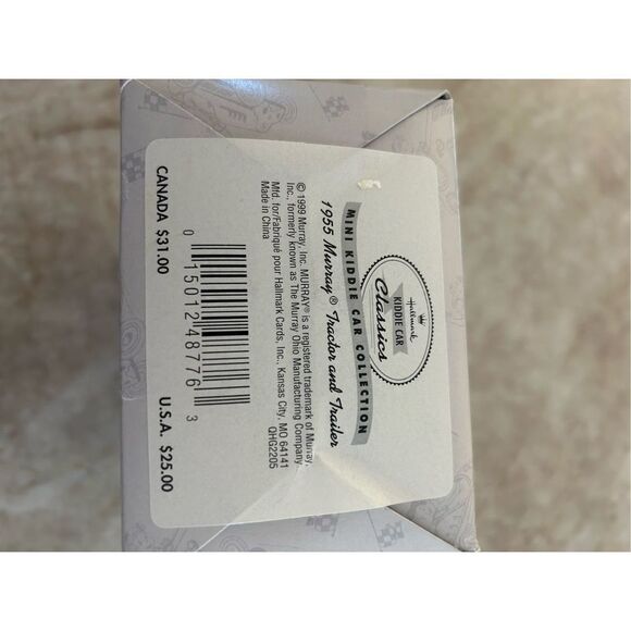 Vintage Hallmark 1955 Murray Tractor & Trailer - Picture 7 of 7